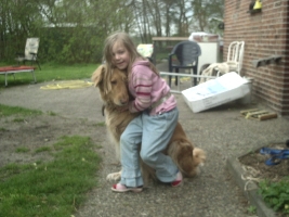 This is my sister, and how she loves Gina.